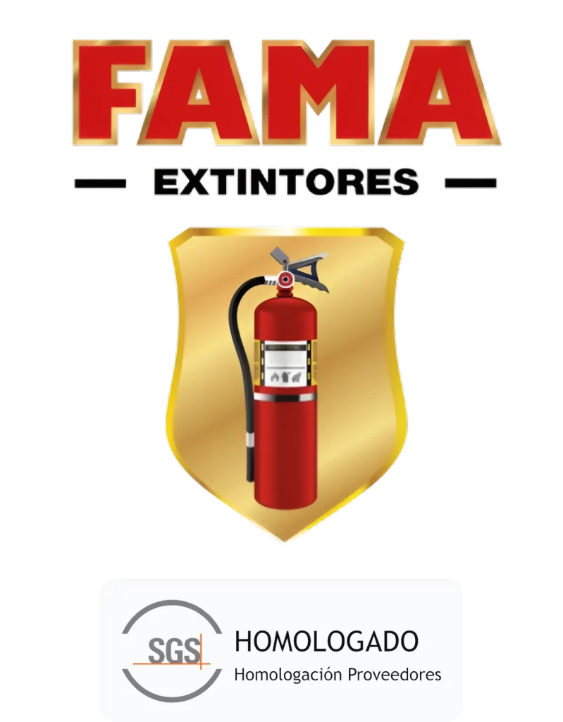 Proveedor homologado por SGS para el servicio profesional de venta y recarga de extintores en Lima.